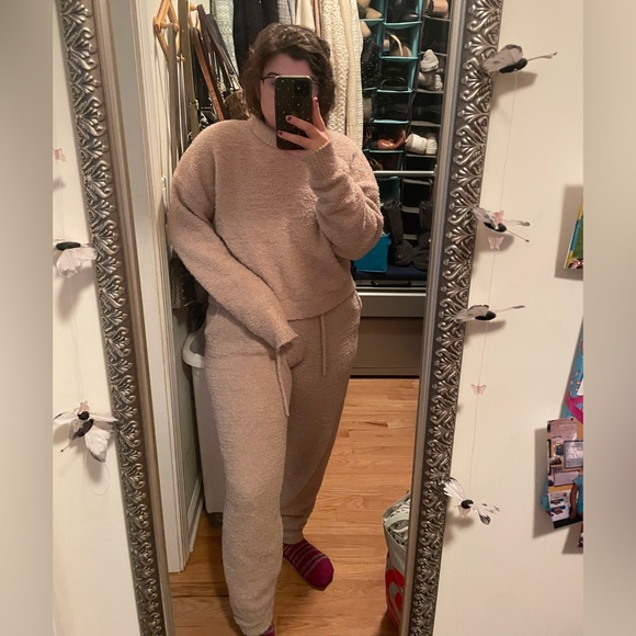 Abercrombie & Fitch Soft AF collection Teddy/Sherpa Set - Picture 2 of 10